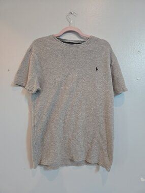 Polo Ralph Lauren T-Shirt Men Size LThermal Waffle Knit Short Sleeve Pony Logo